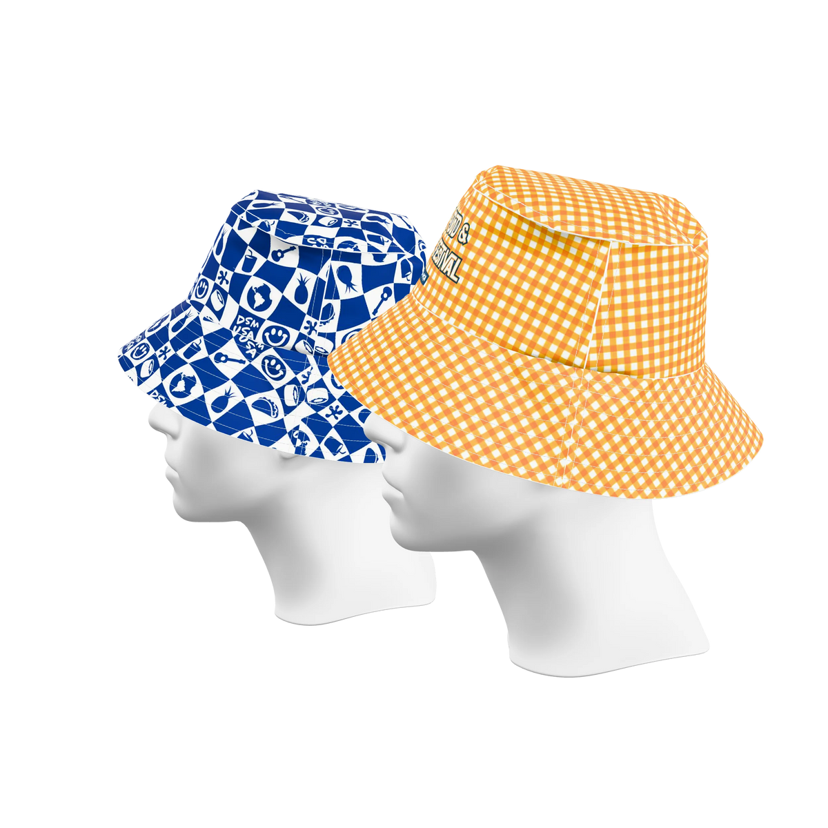 Custom Sublimated Reversible Bucket Hat — alternate view 2