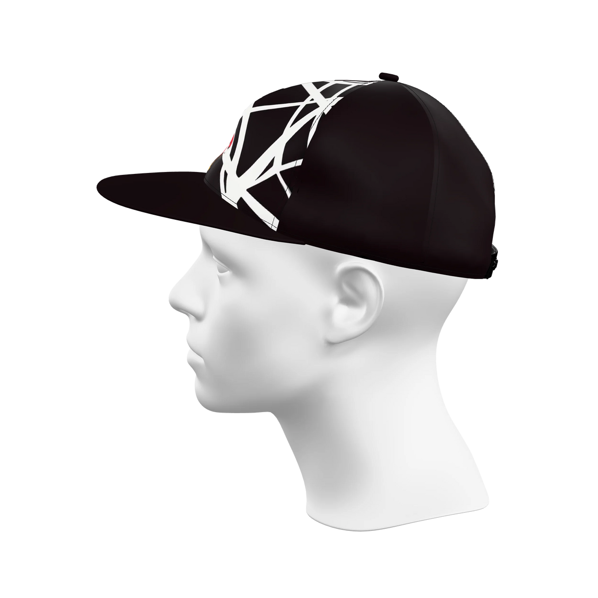 Custom Sublimated Flat Bill Hat — alternate view 2