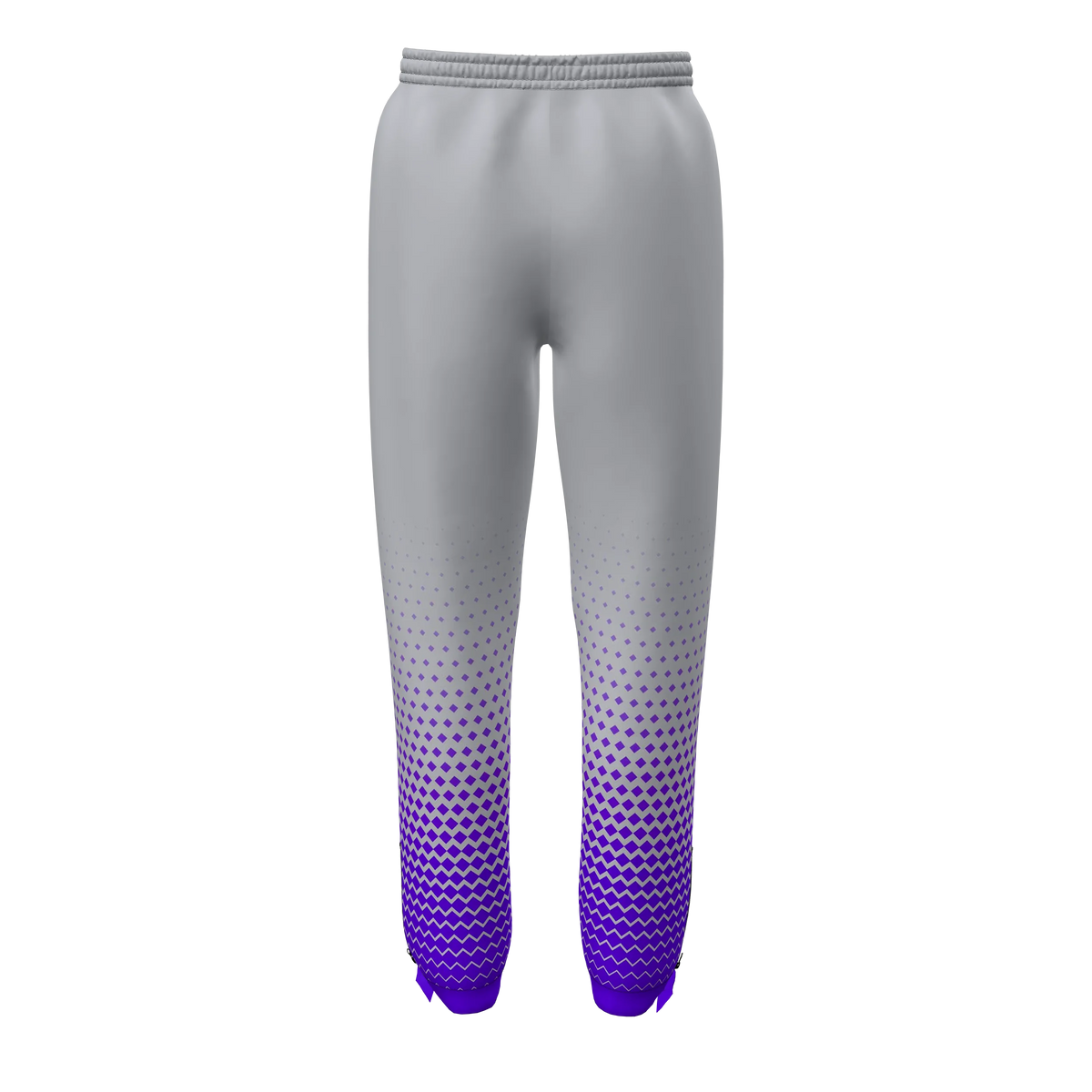 Custom Sublimated Men's Fleece Zipper Pants — supplier view 4
