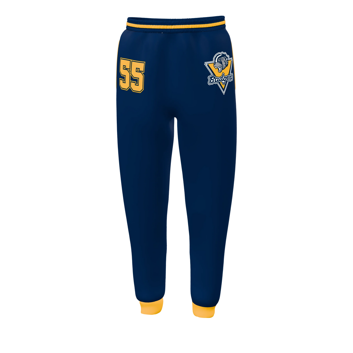 Custom Sublimated Men's Fleece Jogger Pants — supplier view 1