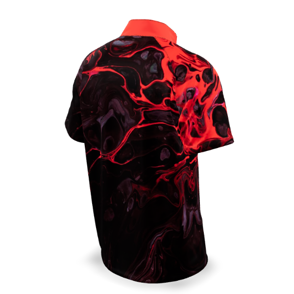 Custom Sublimated Men's Short Sleeve Quarter-Zip — alternate view 4