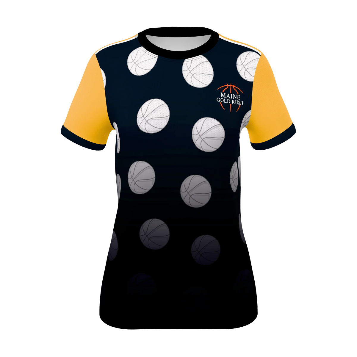 Custom Sublimated Women's Short Sleeve Crew Neck T-Shirt — supplier view 1