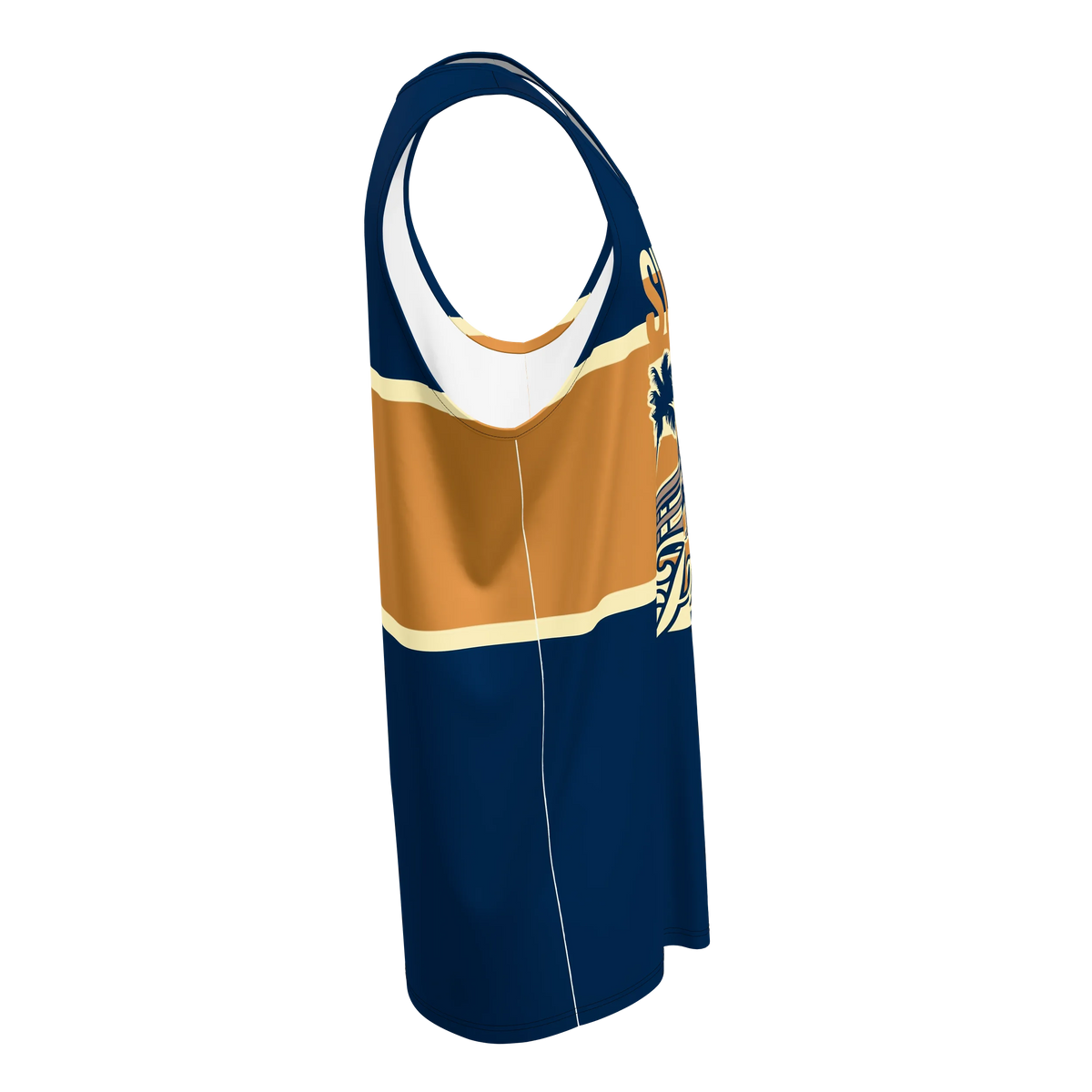 Custom Sublimated Men's Tank Top — alternate view 4