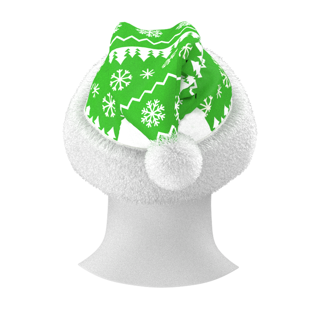 Custom Sublimated Santa Beanie — alternate view 1