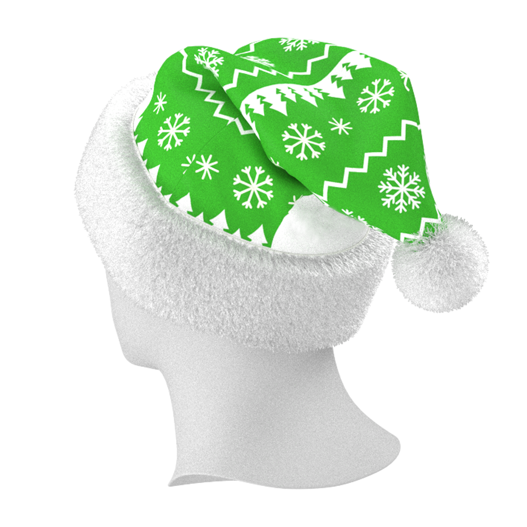 Custom Sublimated Santa Beanie — alternate view 2