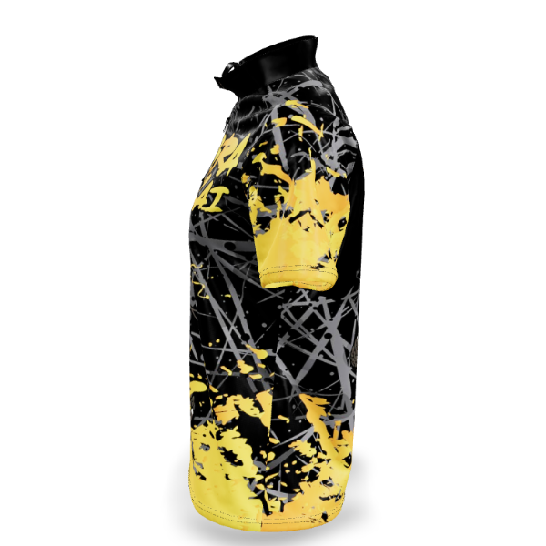 Custom Sublimated Women's Short Sleeve Quarter-Zip — alternate view 2