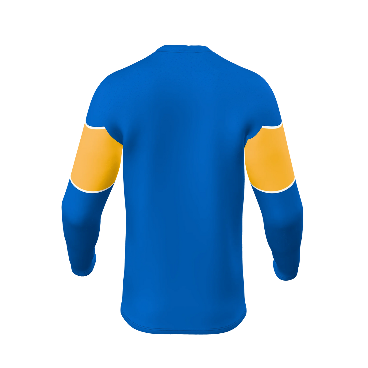 Custom Sublimated Men's Long Sleeve V-Neck T-Shirt — alternate view 3