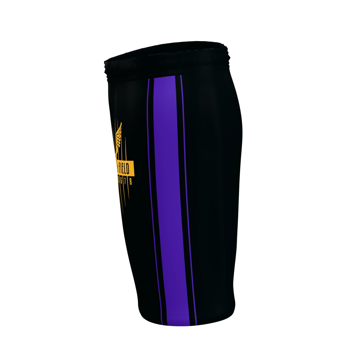 Custom Sublimated Women's Athletic Shorts — 7 inch inseam, supplier view 3
