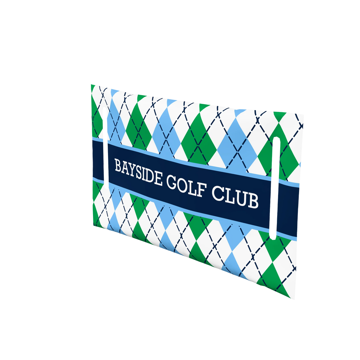 Custom Sublimated Golf Cart Seat Cover Blanket — alternate view 1