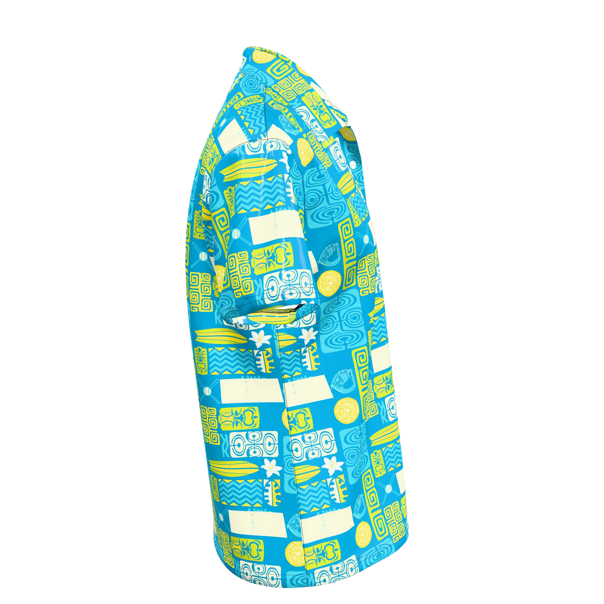 Custom Sublimated Women's Hawaiian Shirt — alternate view 4