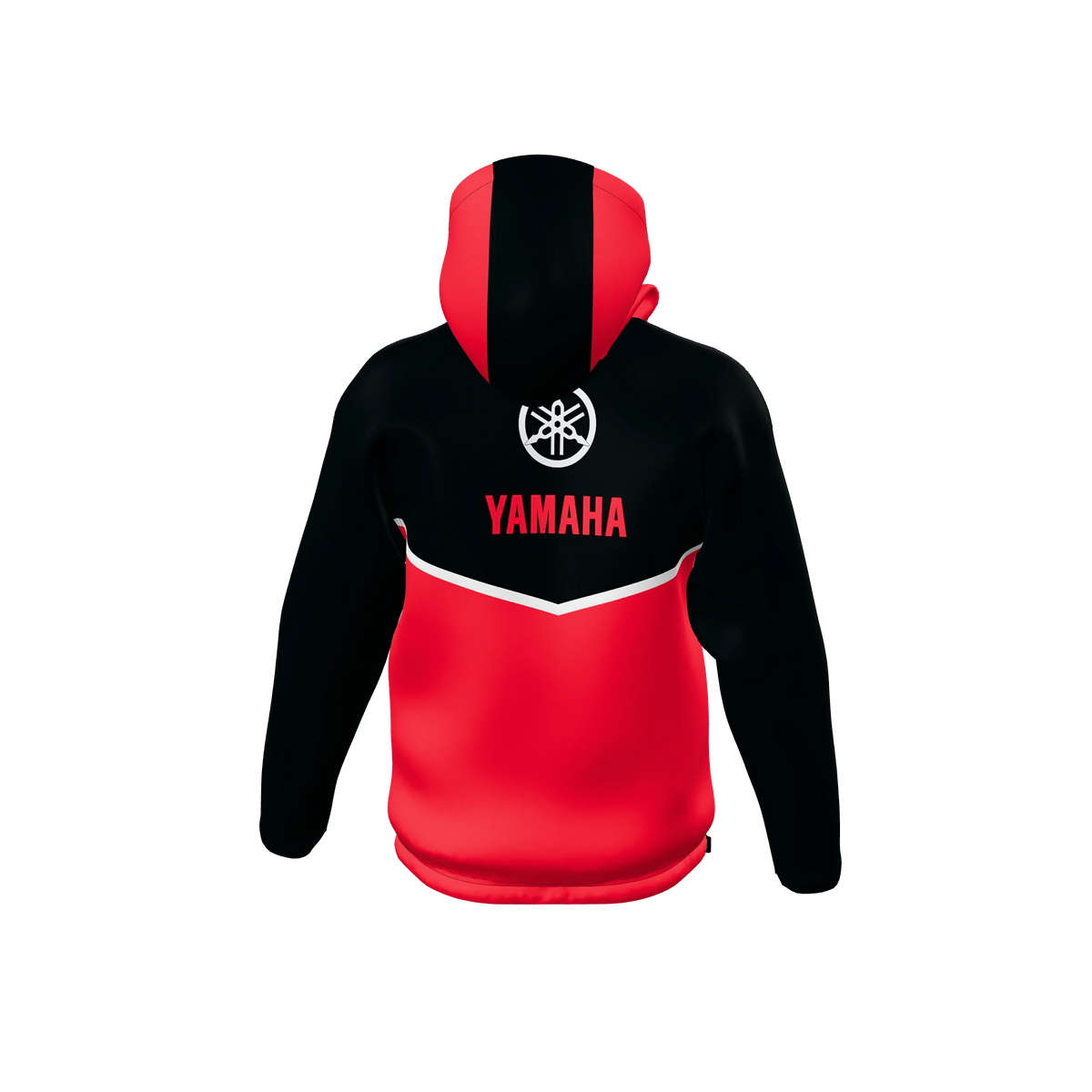 Custom Sublimated Men's Half-Zip Rain Jacket — alternate view 3