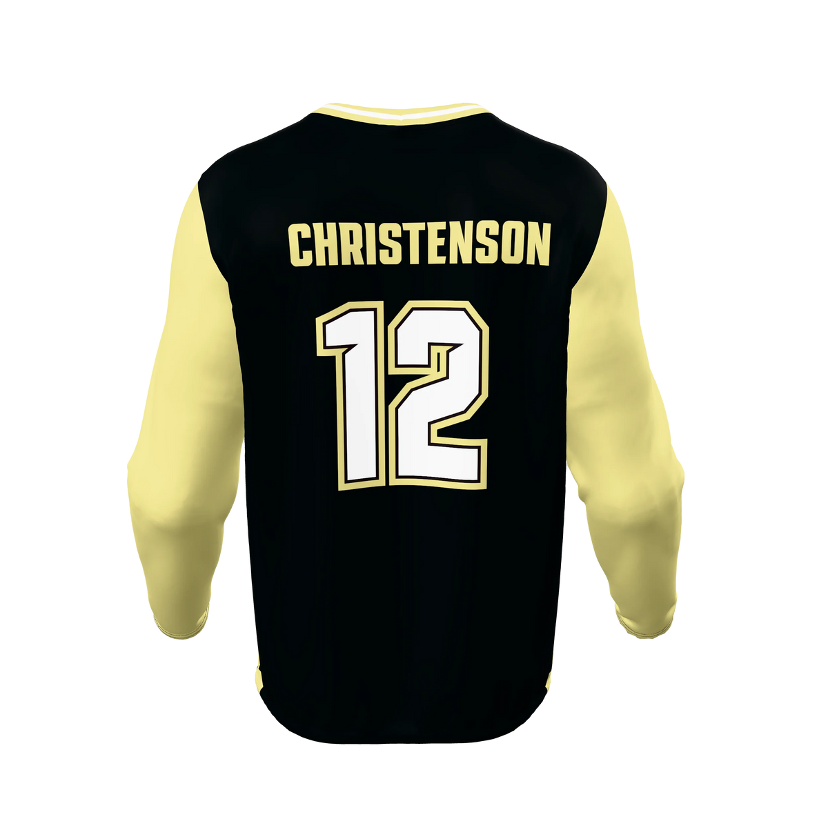 Custom Sublimated Men's Long Sleeve Cage Jacket — alternate view 3