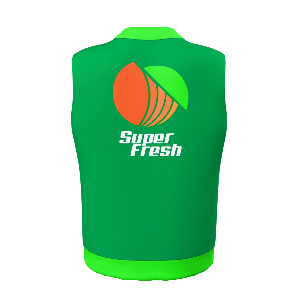 Custom Sublimated Women's Full-Zip Fleece Vest — supplier view 4
