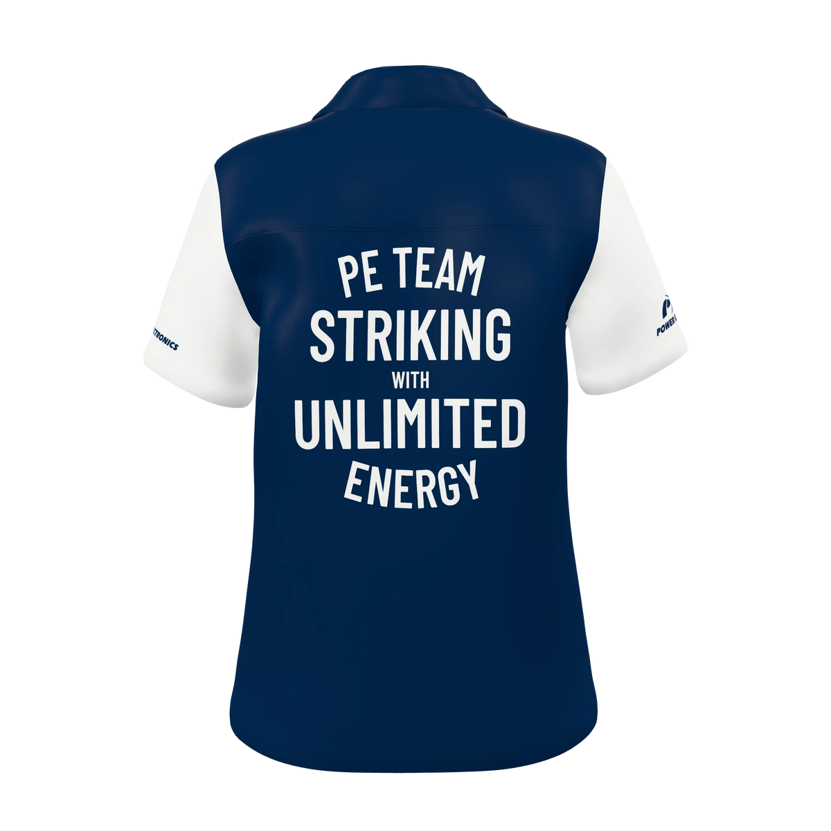Custom Sublimated Women's Short Sleeve Button-Up Shirt — alternate view 3