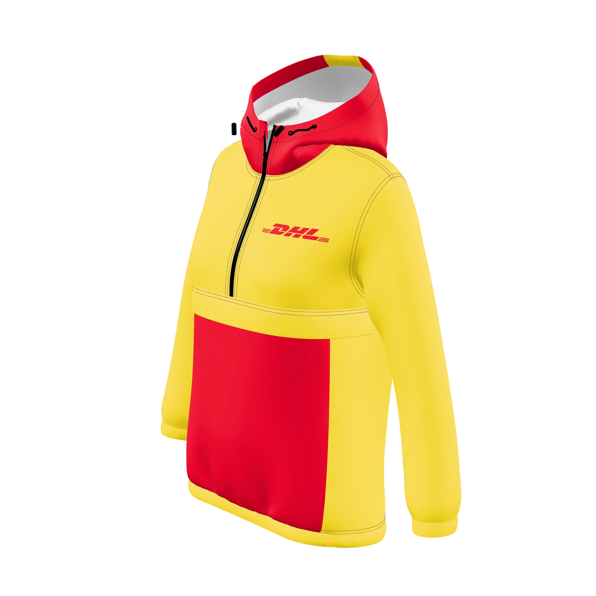 Custom Sublimated Women's Half-Zip Rain Jacket — alternate view 1