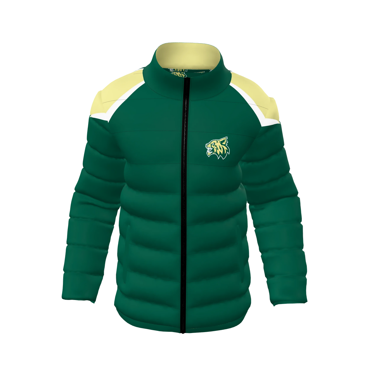 Custom Sublimated Men's Puffer Jacket