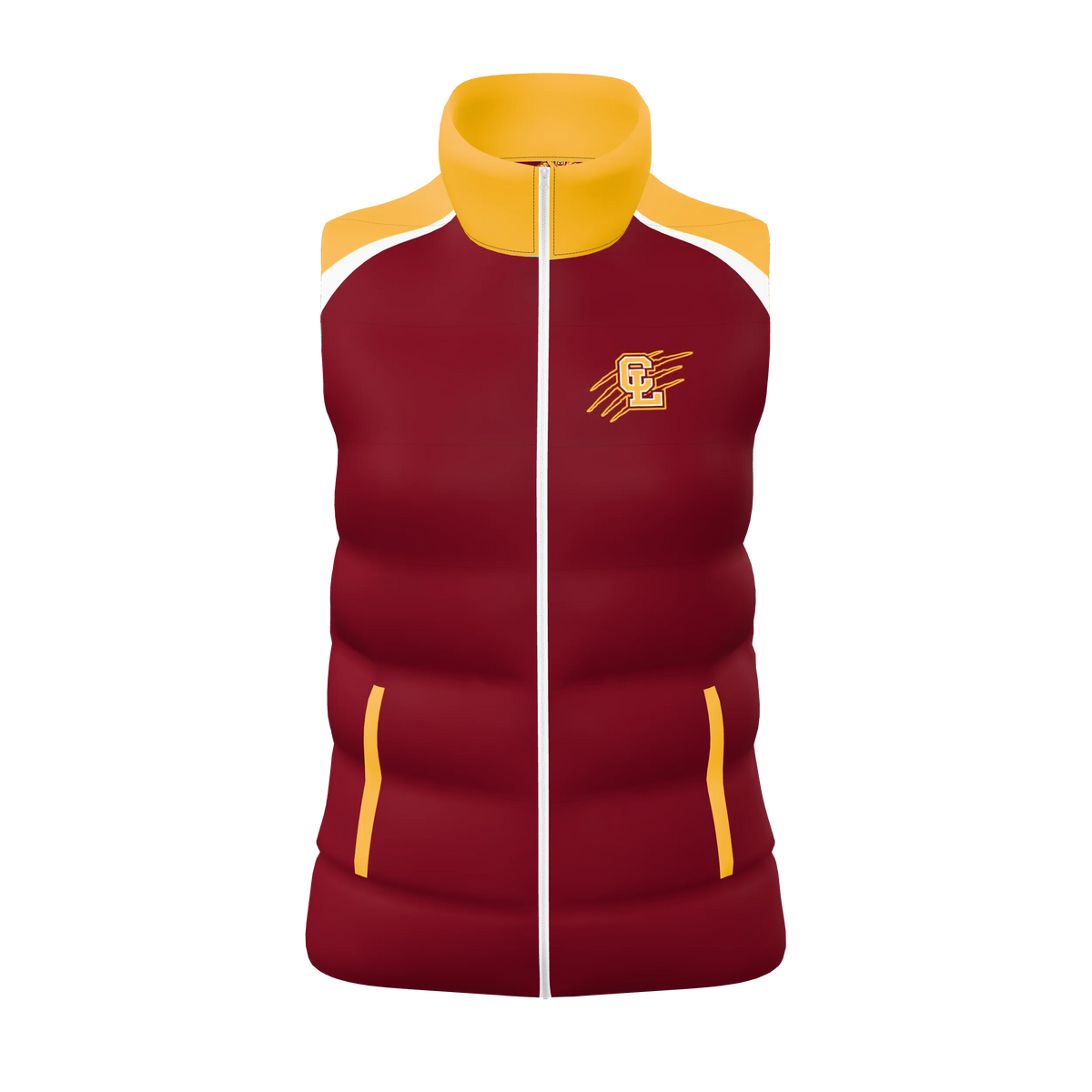Custom Sublimated Women's Puffer Vest