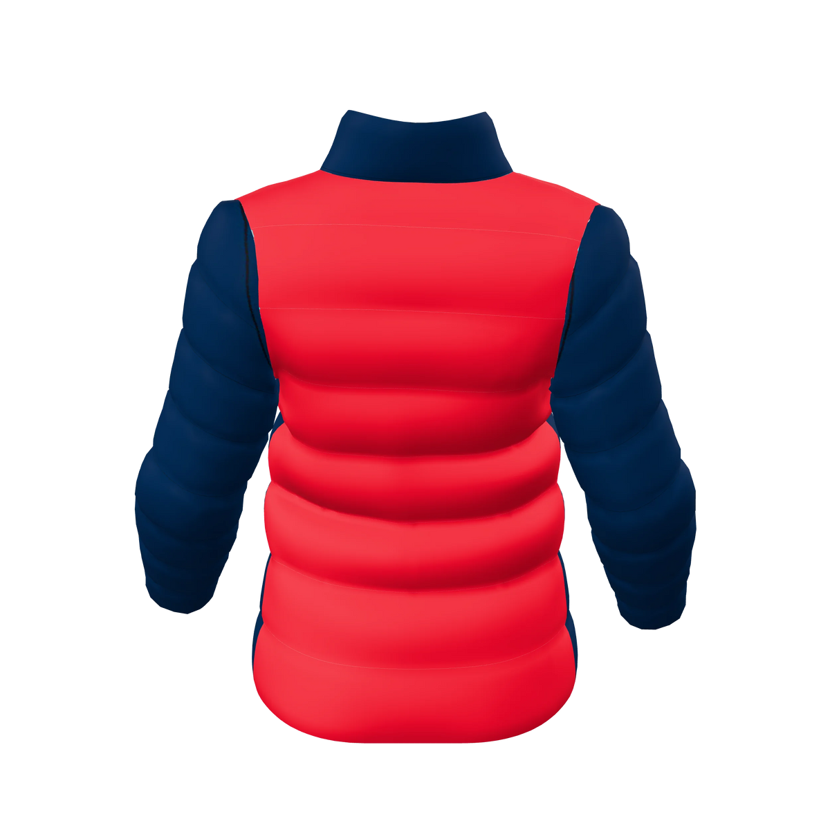 Custom Sublimated Women's Puffer Jacket — alternate view 3
