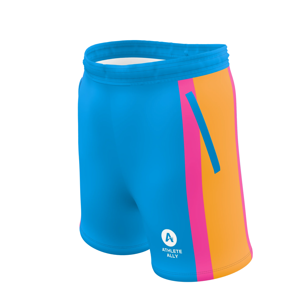 Custom Sublimated Women's Pocket Shorts — alternate view 1