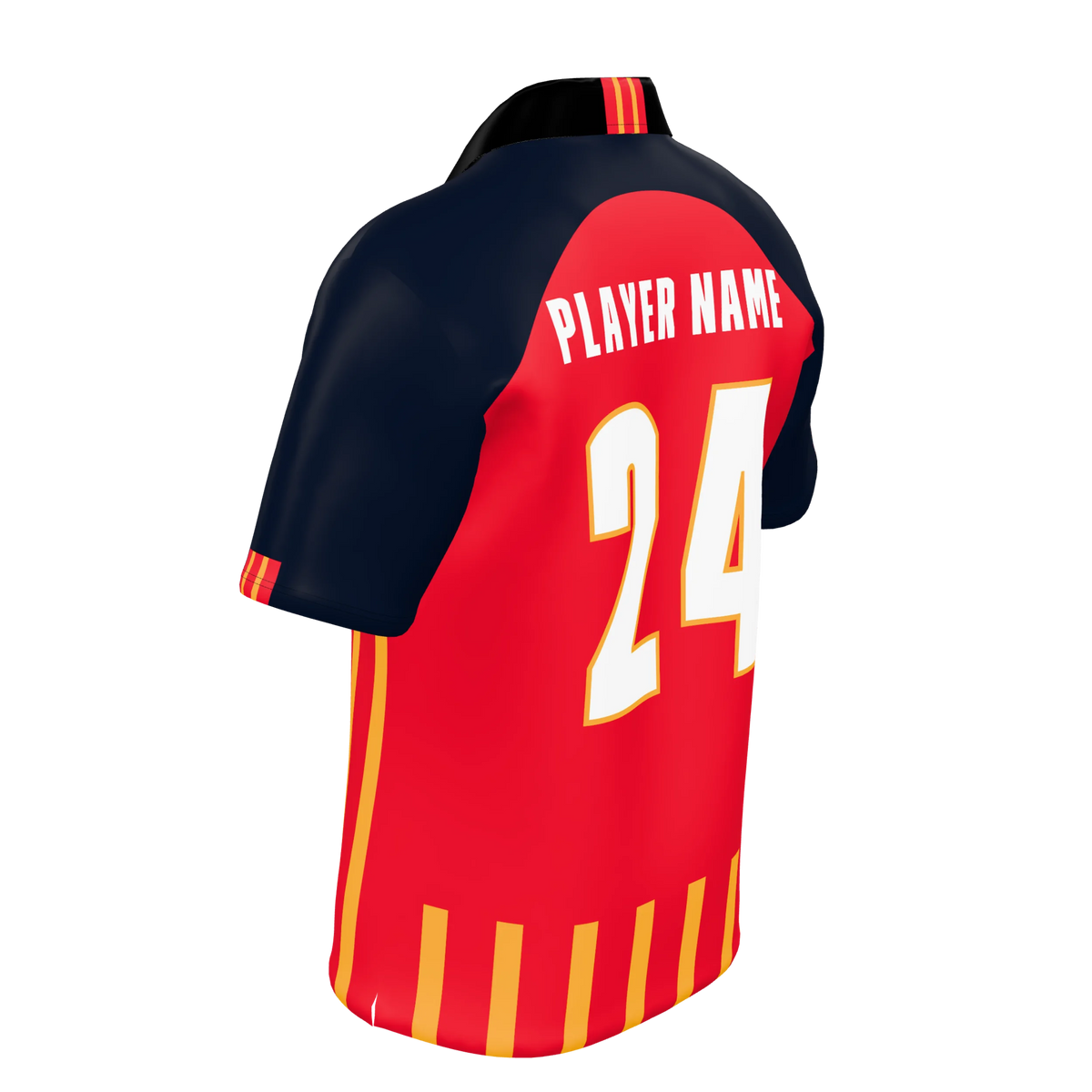 Custom Sublimated Men's No-Button Polo — supplier view 5