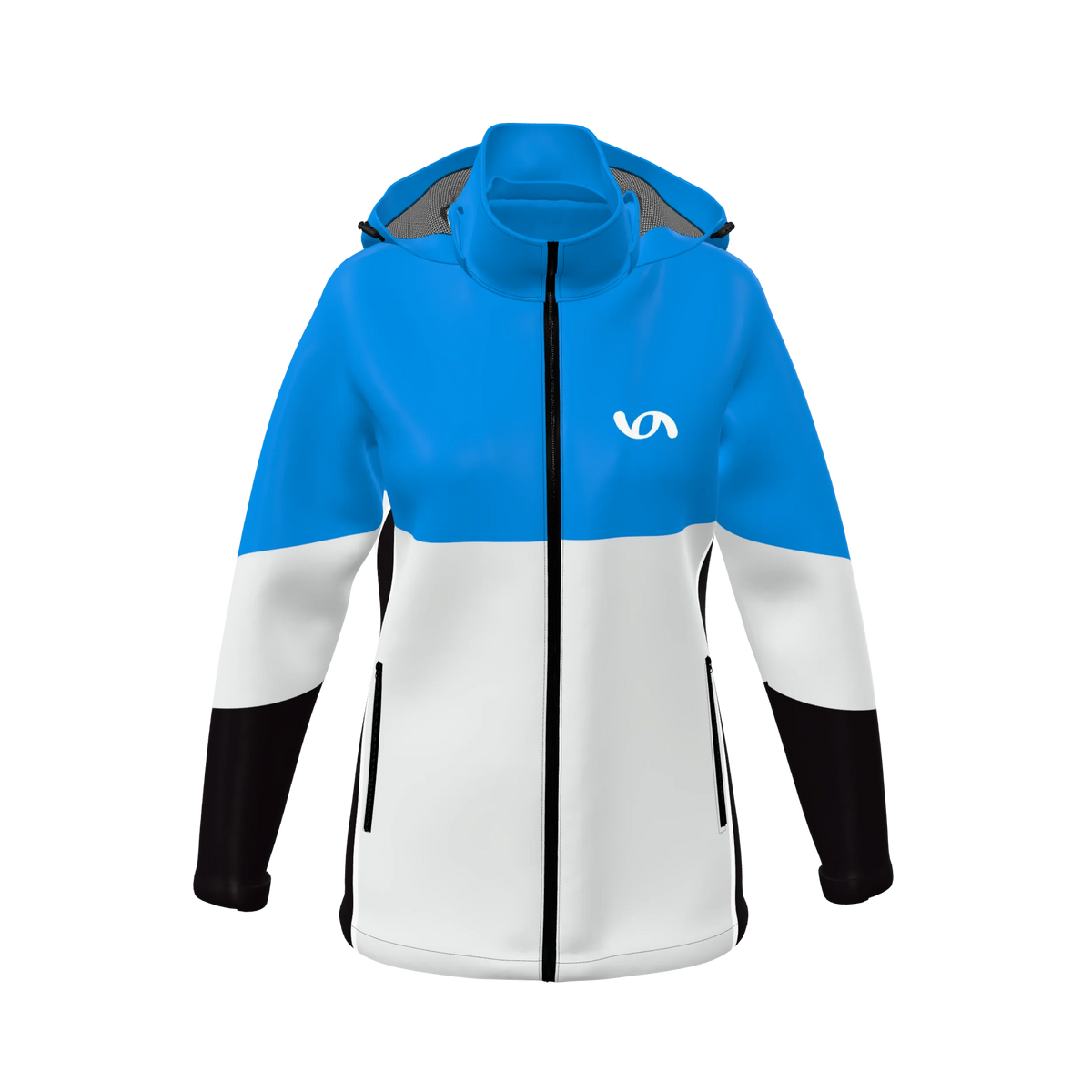 Custom Sublimated Women's Lined Full-Zip Windbreaker