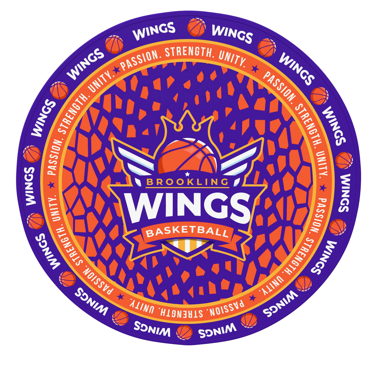 Custom Sublimated Round Blanket