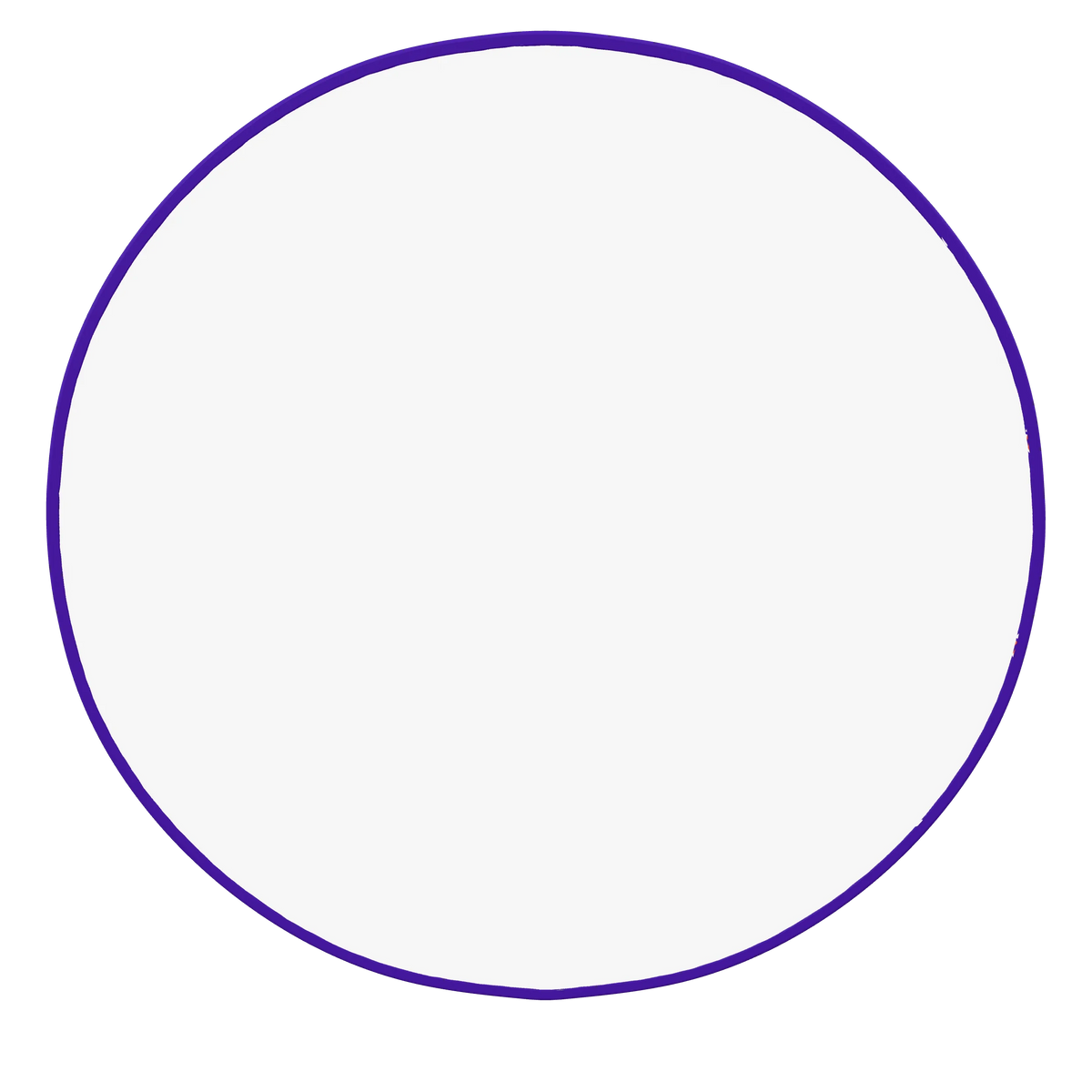 Custom Sublimated Round Blanket — alternate view 3
