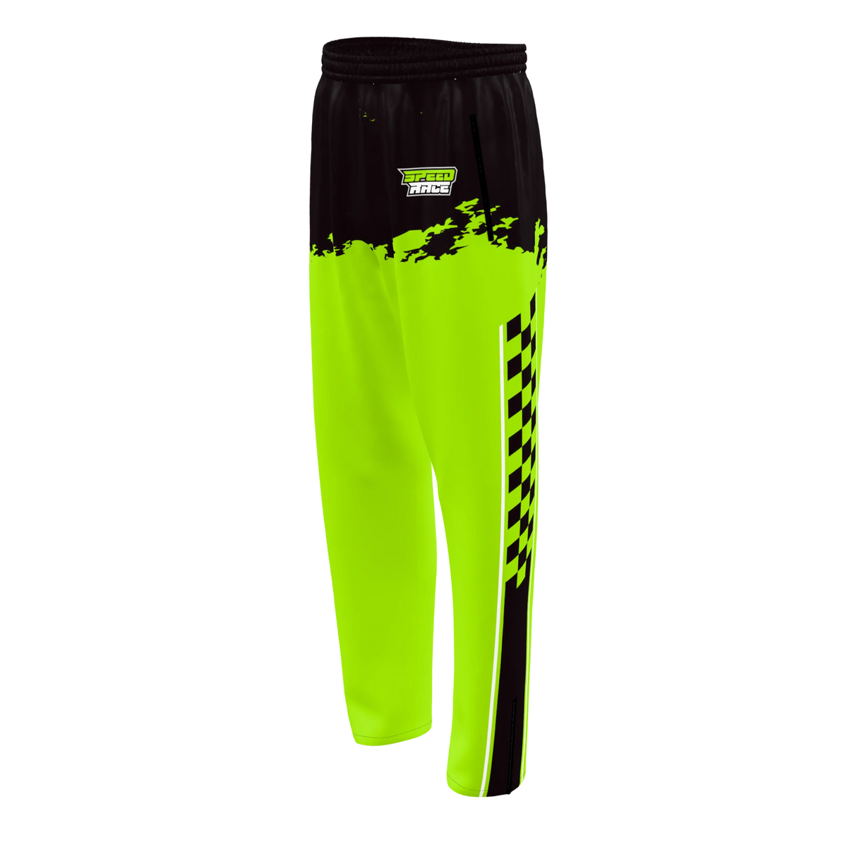 Custom Sublimated Men's Water-Resistant Windbreaker Pants — alternate view 1