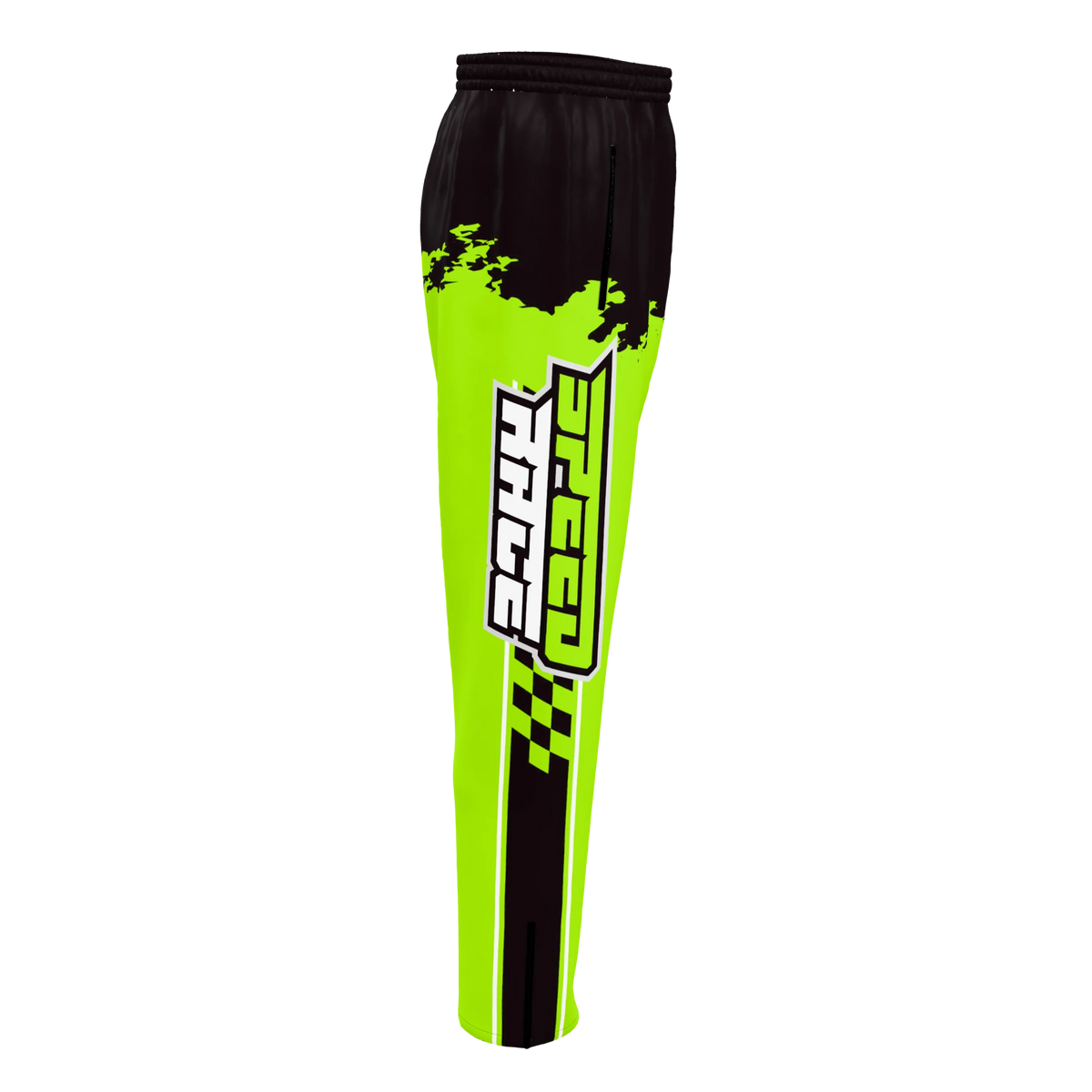 Custom Sublimated Men's Water-Resistant Windbreaker Pants — alternate view 4
