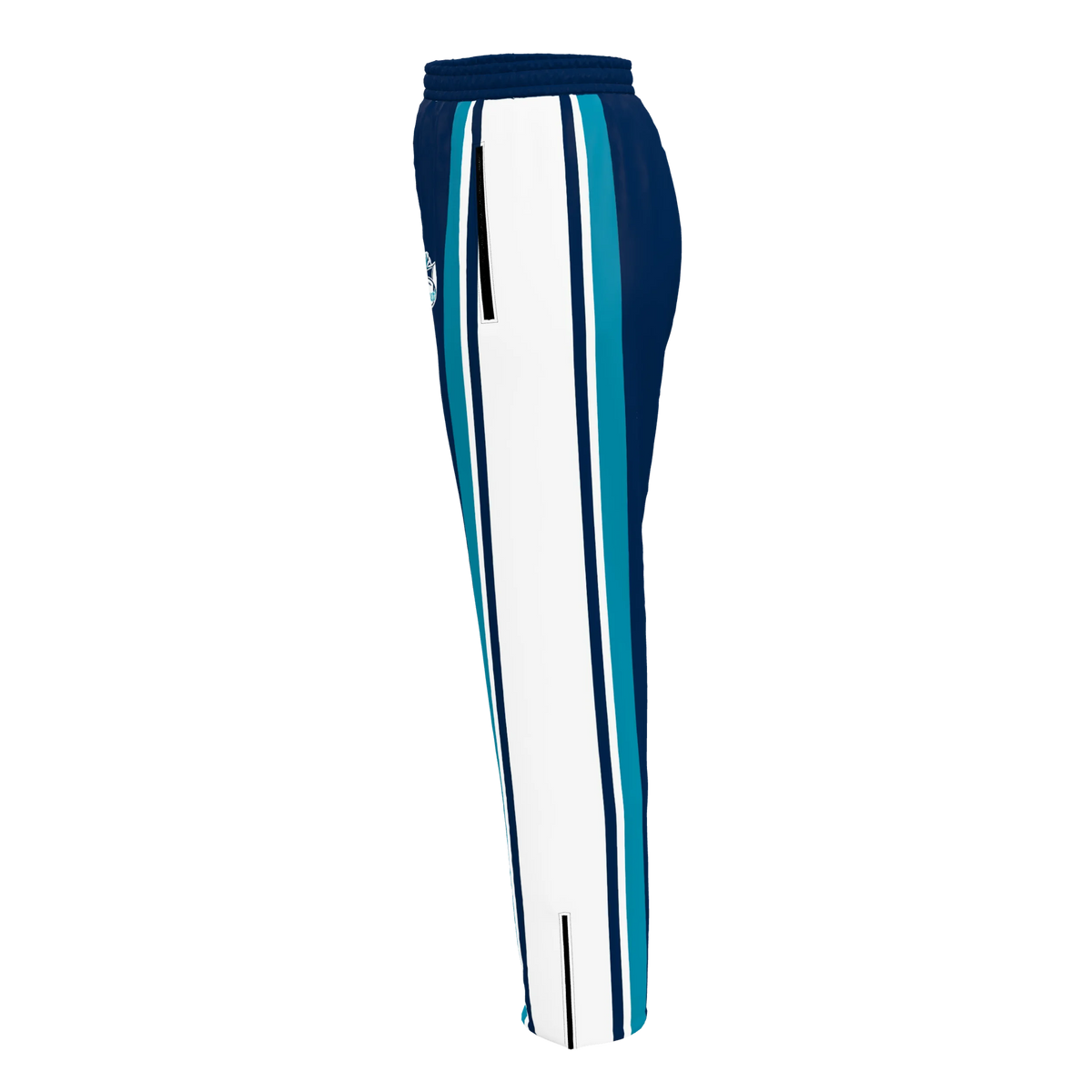 Custom Sublimated Women's Water-Resistant Windbreaker Pants — alternate view 2