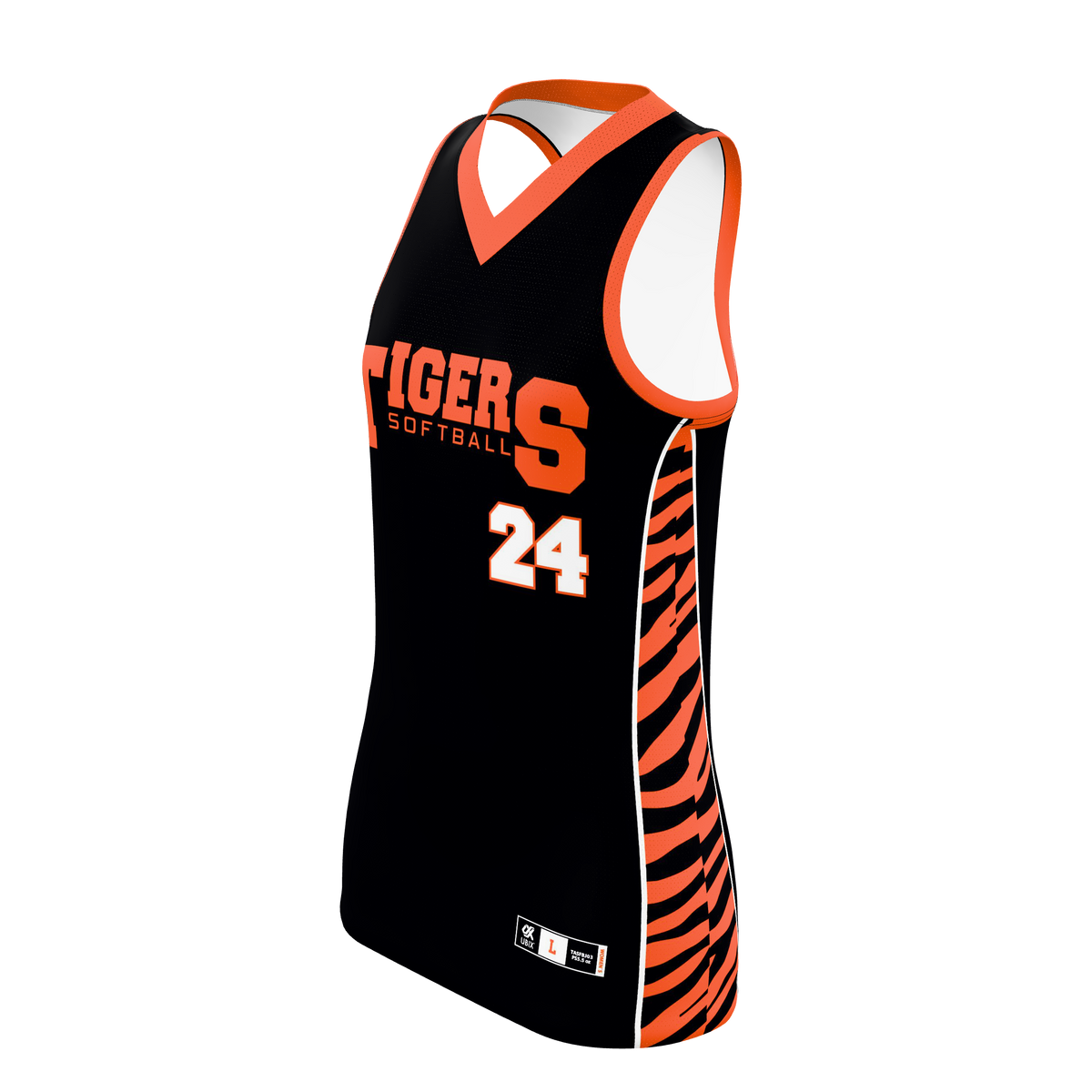 SOFTBALL V-NECK SLEEVELESS — supplier view 2