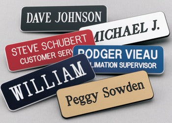 Engraved Name Badge