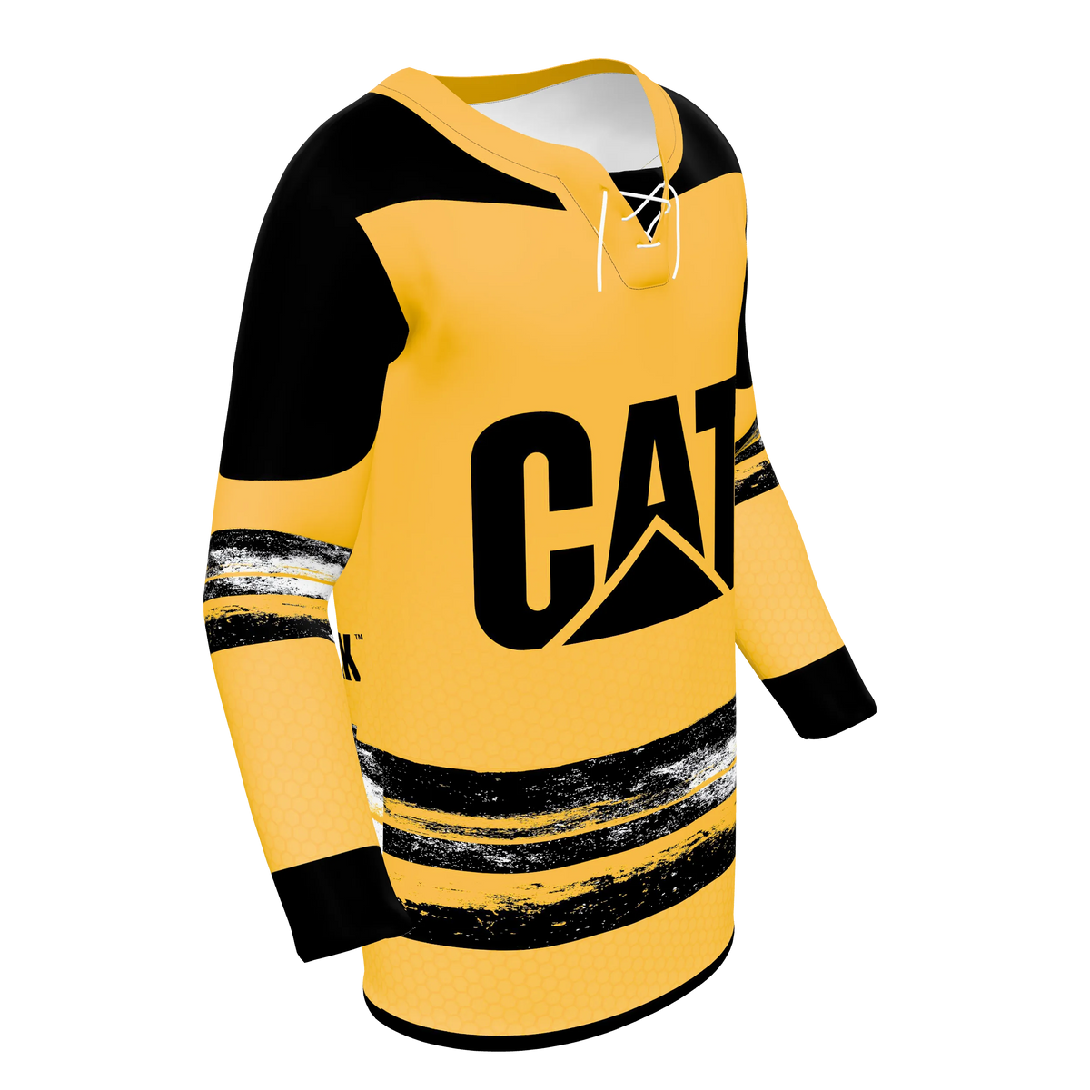 Custom Sublimated Lace-Neck Hockey Fan Jersey — supplier view 8