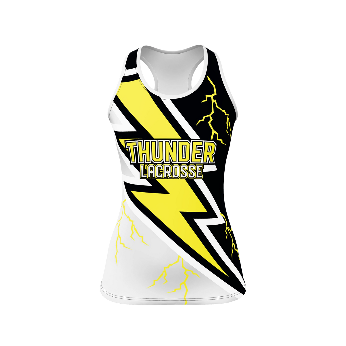 Custom Sublimated Women's Lacrosse Tank Top — supplier view 6