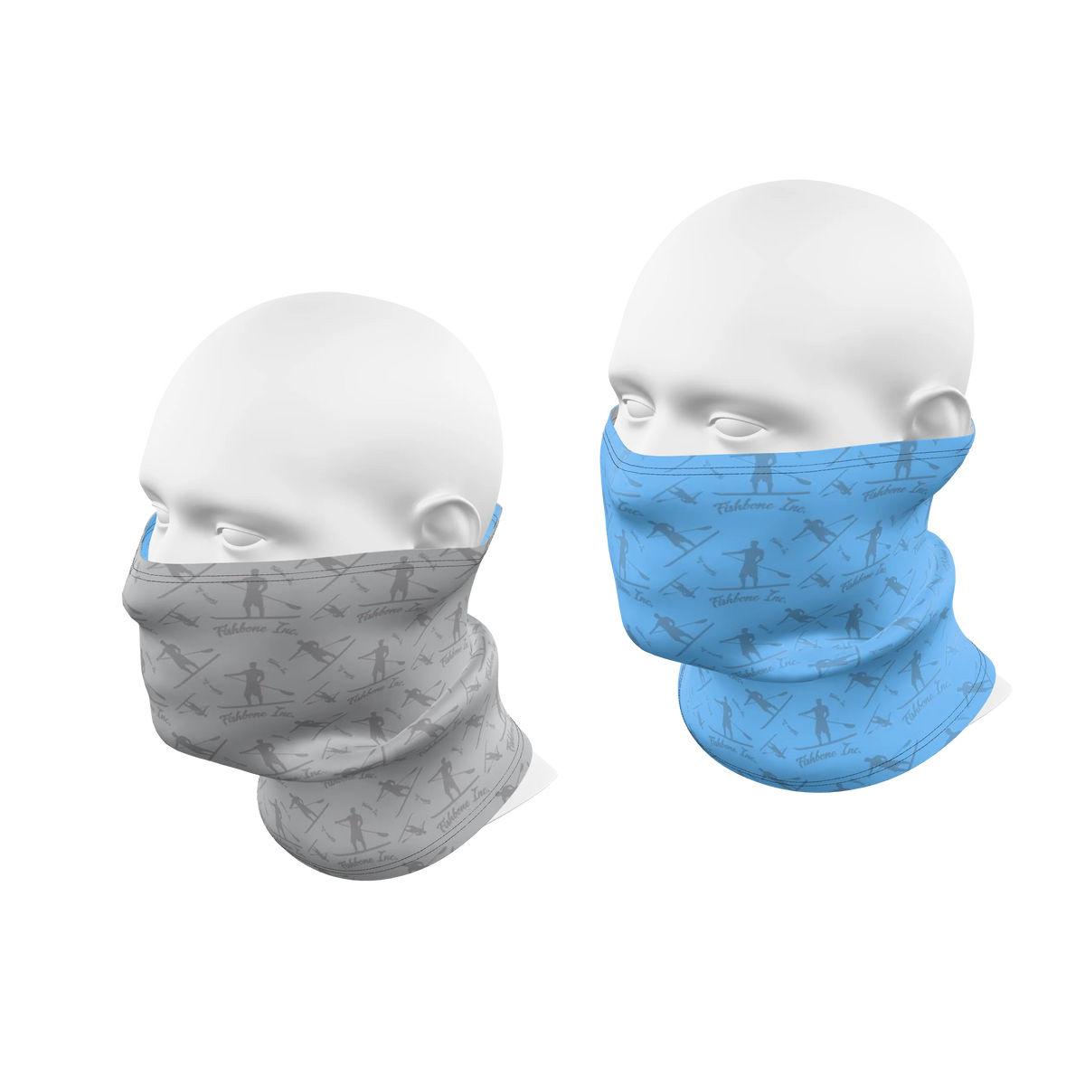 Custom Sublimated Reversible Double-Layer Short Gaiter — supplier view 2