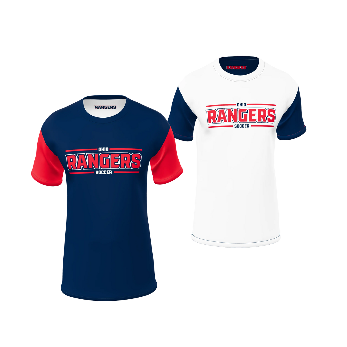 Custom Sublimated Men's Single-Ply Crew Neck T-Shirt — supplier view 1