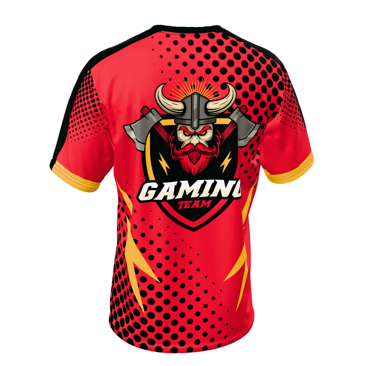 Custom Sublimated Men's Short Sleeve Double Collar Shirt — supplier view 4