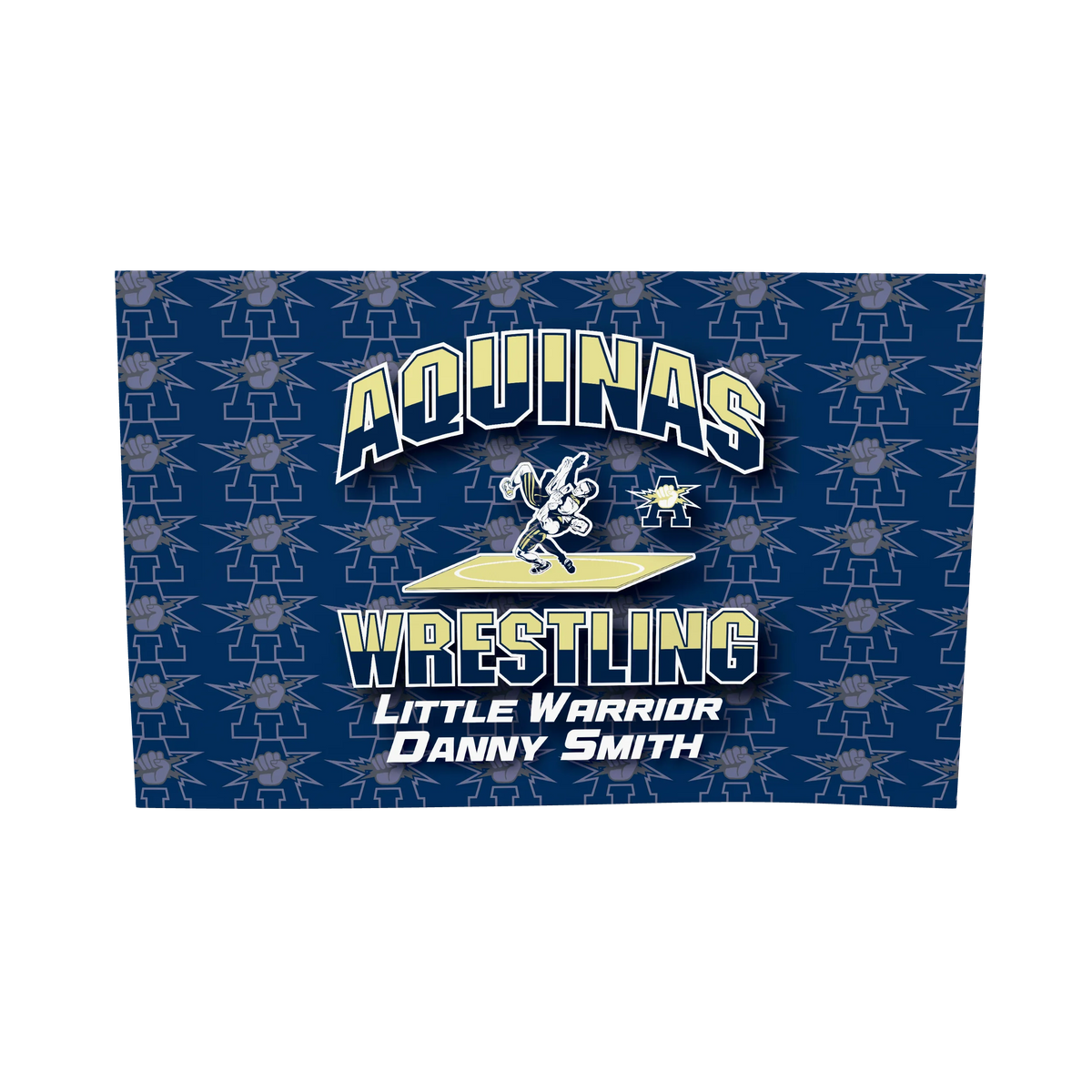 PR281 custom sublimated blanket — supplier view 1