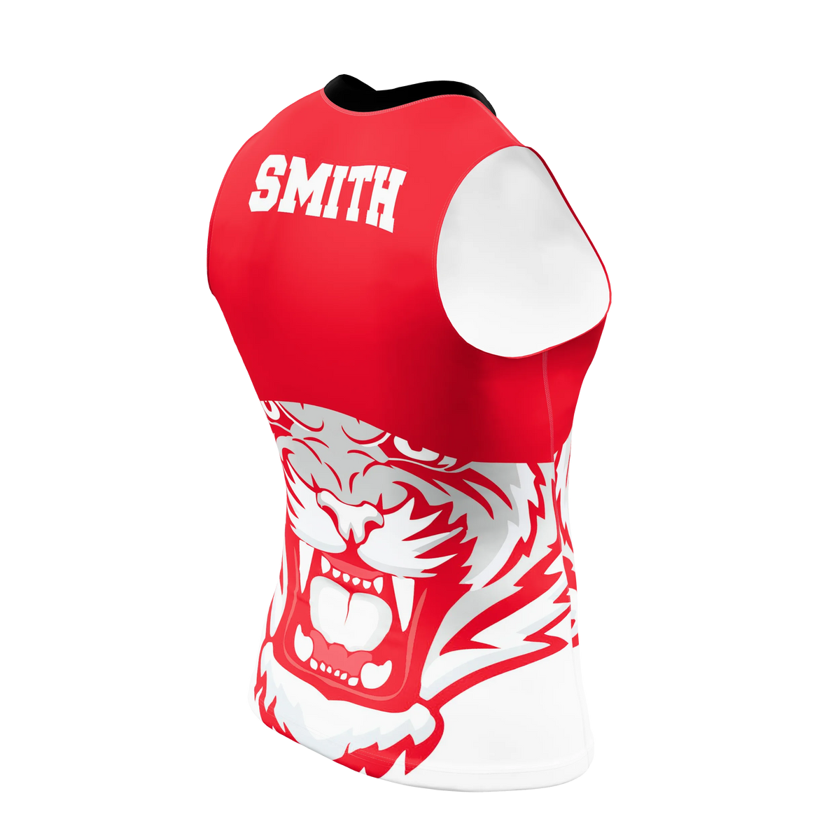 Custom Sublimated Men's Sleeveless Base-Layer Top — supplier view 6