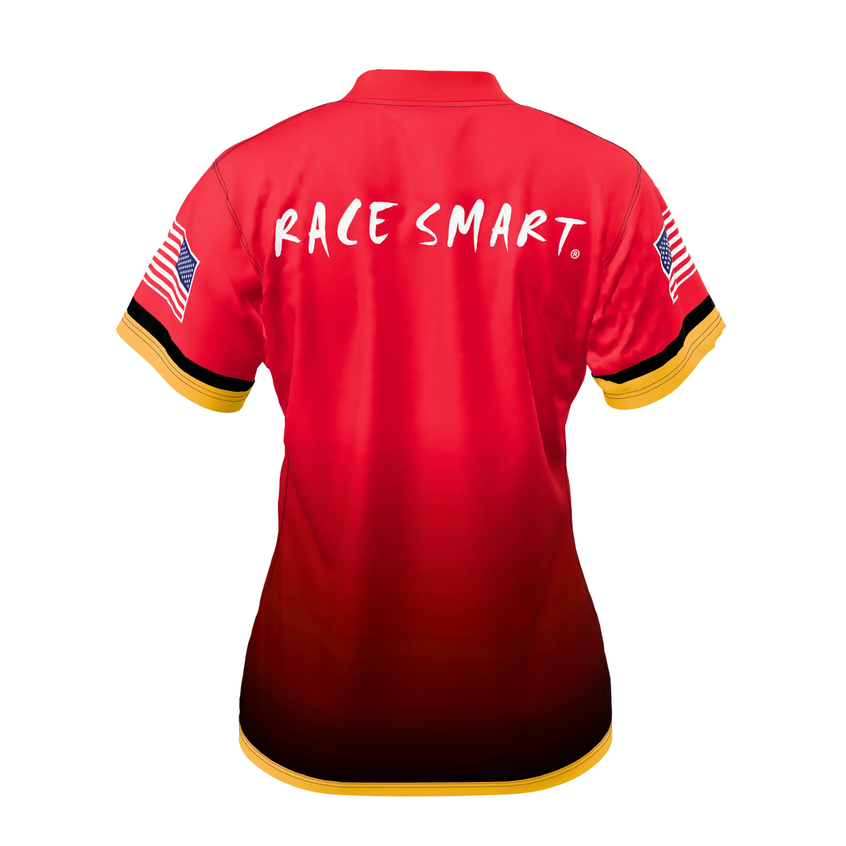 Custom Sublimated Women's Short Sleeve Sport Collar Shirt — supplier view 4