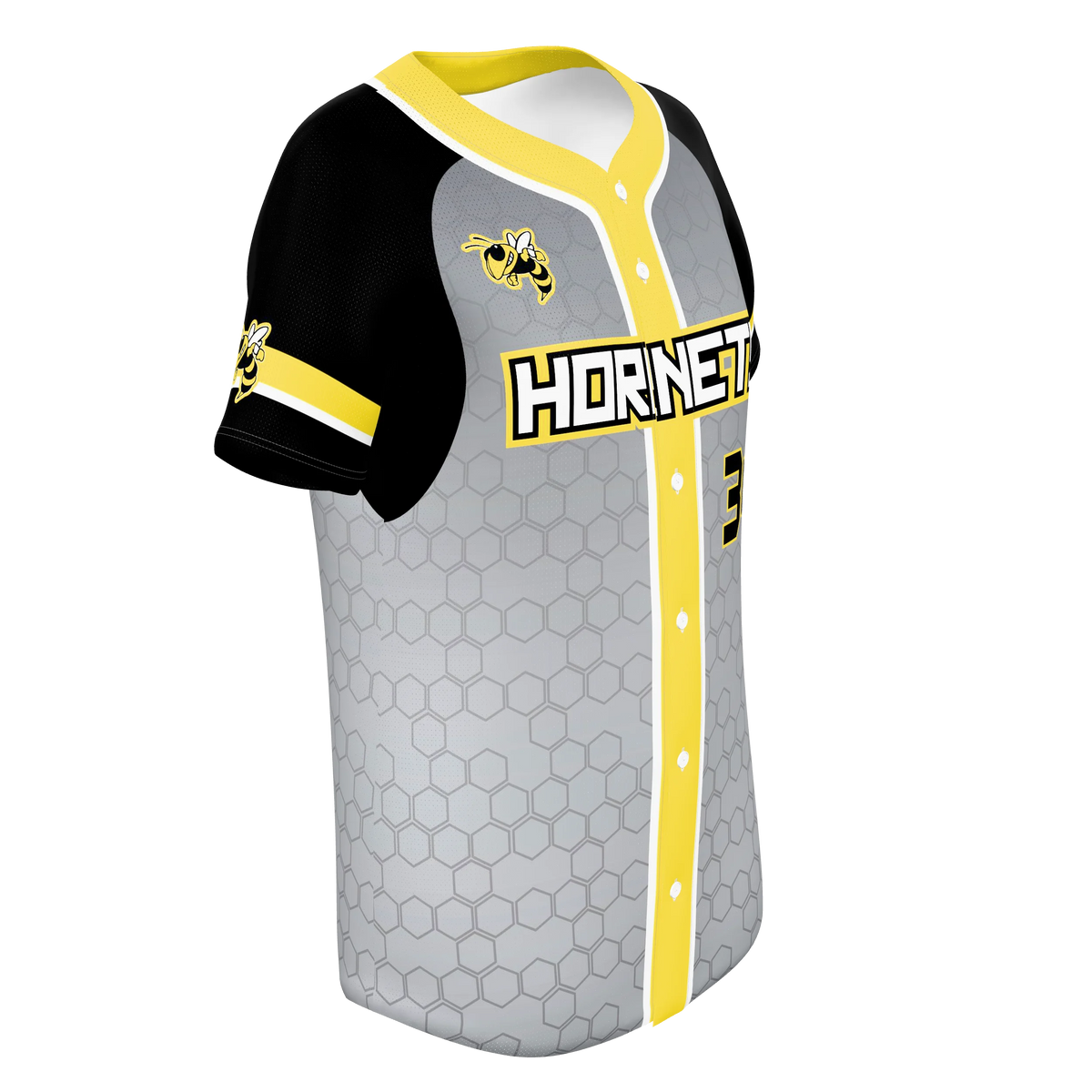 Custom Sublimated Women's Full-Button Softball Jersey — supplier view 8