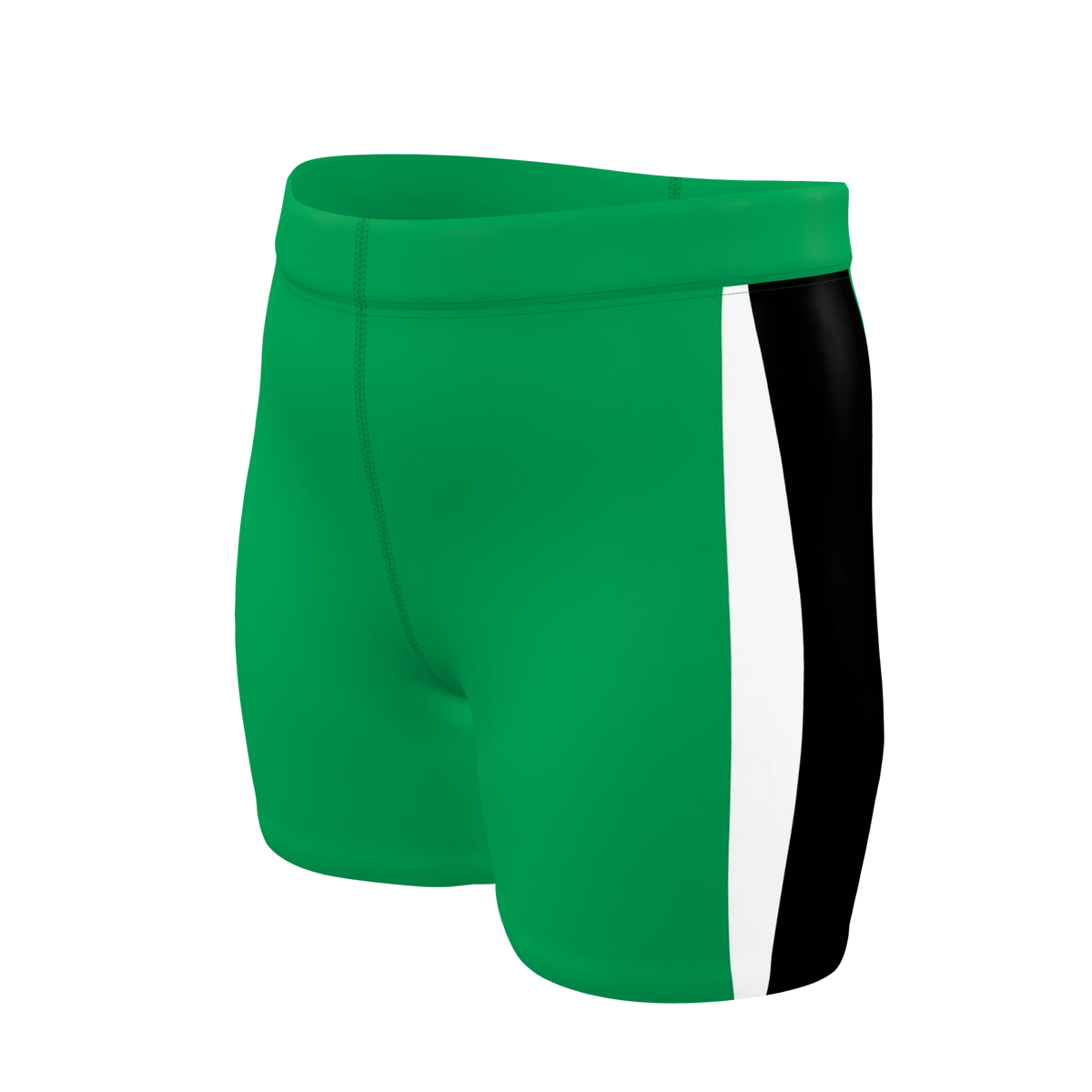 Custom Sublimated Women's 4-Inch Compression Track Shorts — supplier view 2