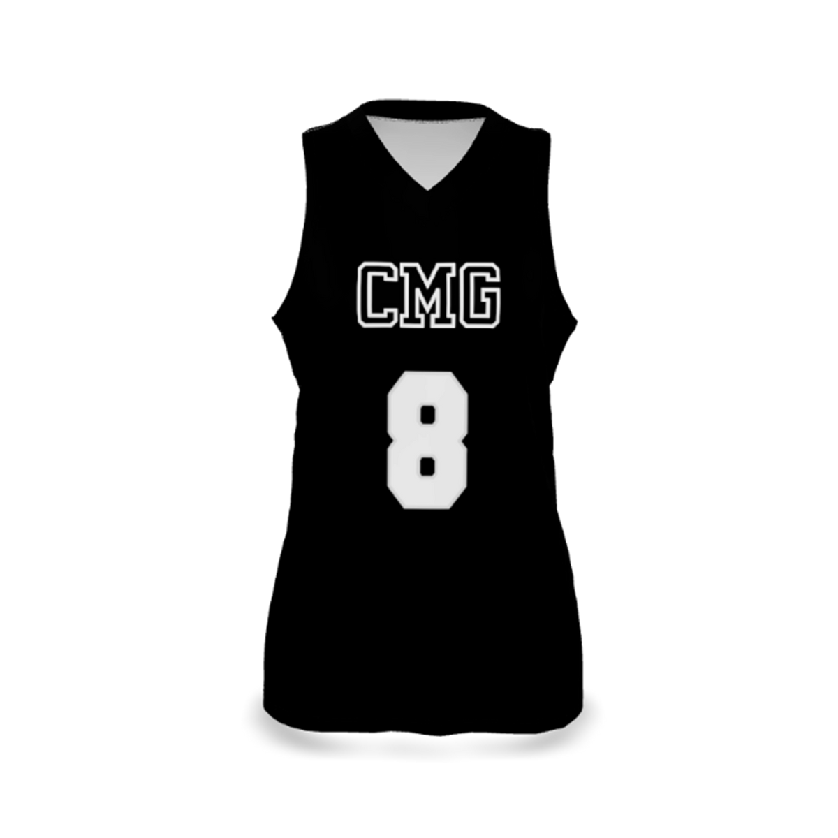 Custom Sublimated Women's V-Neck Volleyball Jersey — supplier view 6