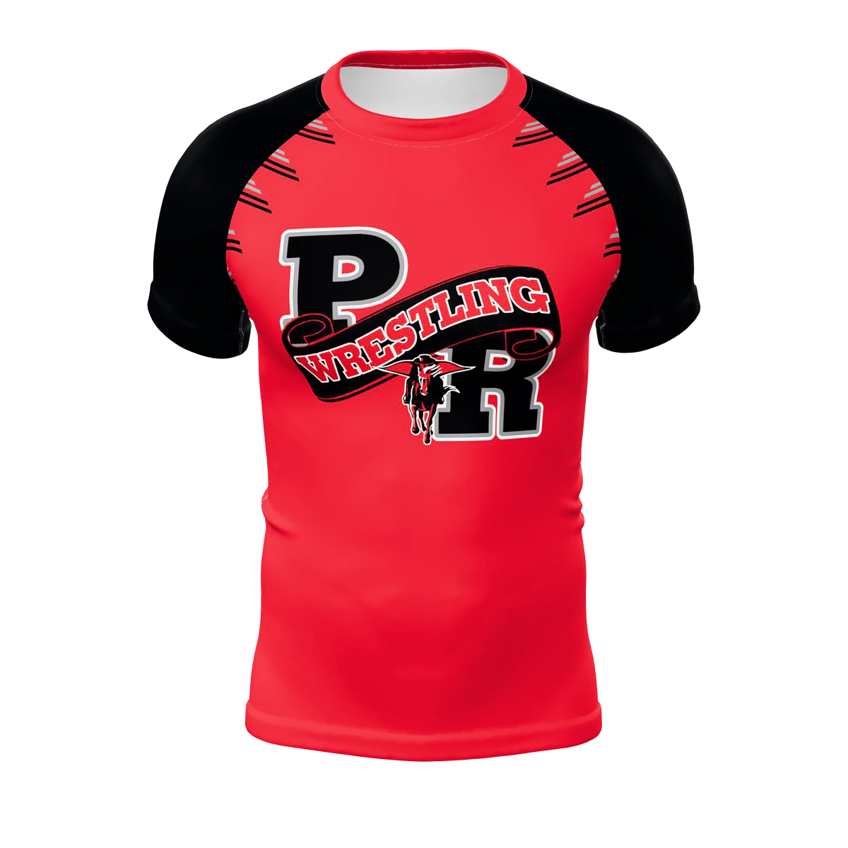 Custom Sublimated Men's Wrestling Top — supplier view 1