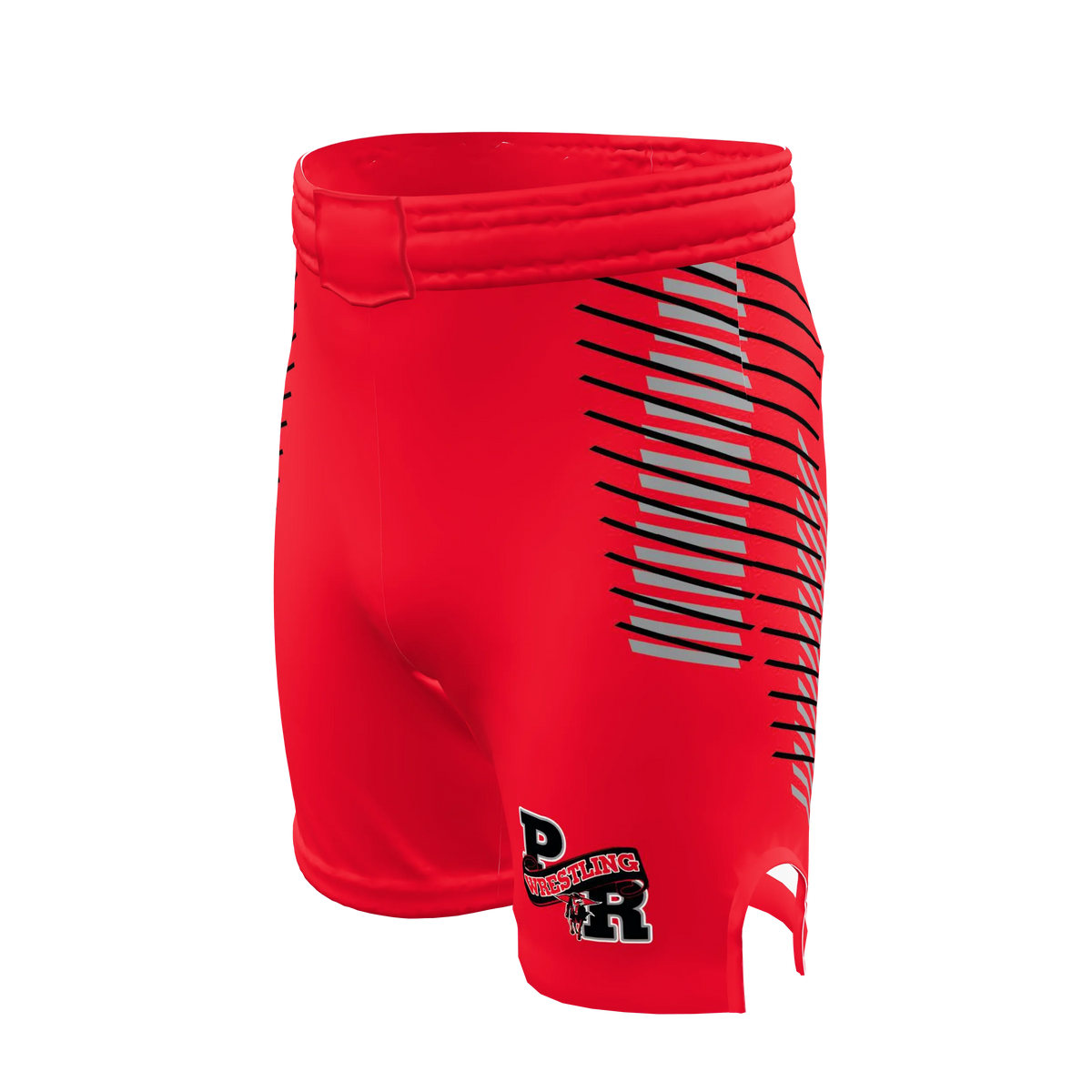 Custom Sublimated Men's Wrestling Shorts — supplier view 2