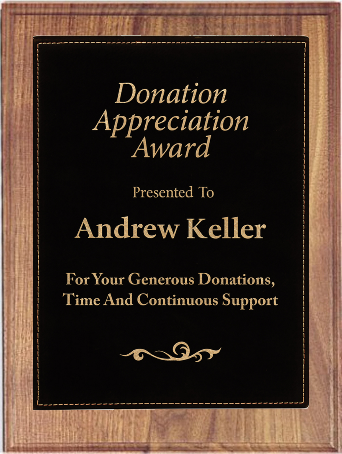 Classic Leatherette Plaques