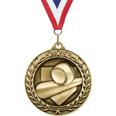 Wreath Antique Medallion - Athletics