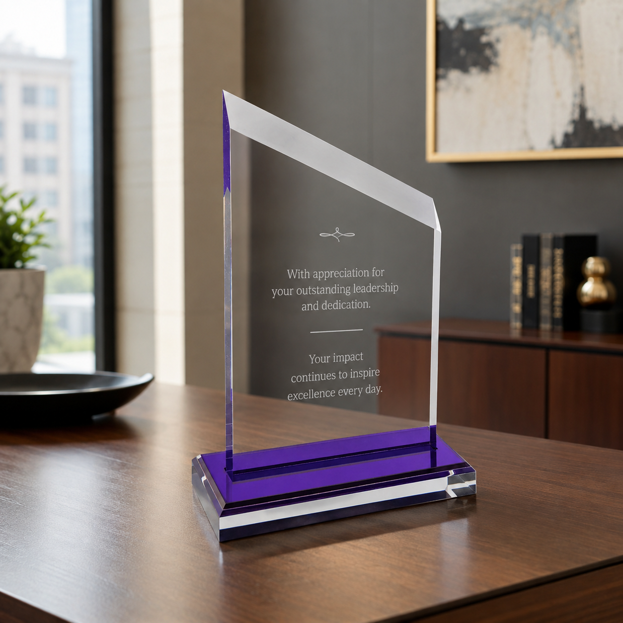 Zenith Acrylic Award