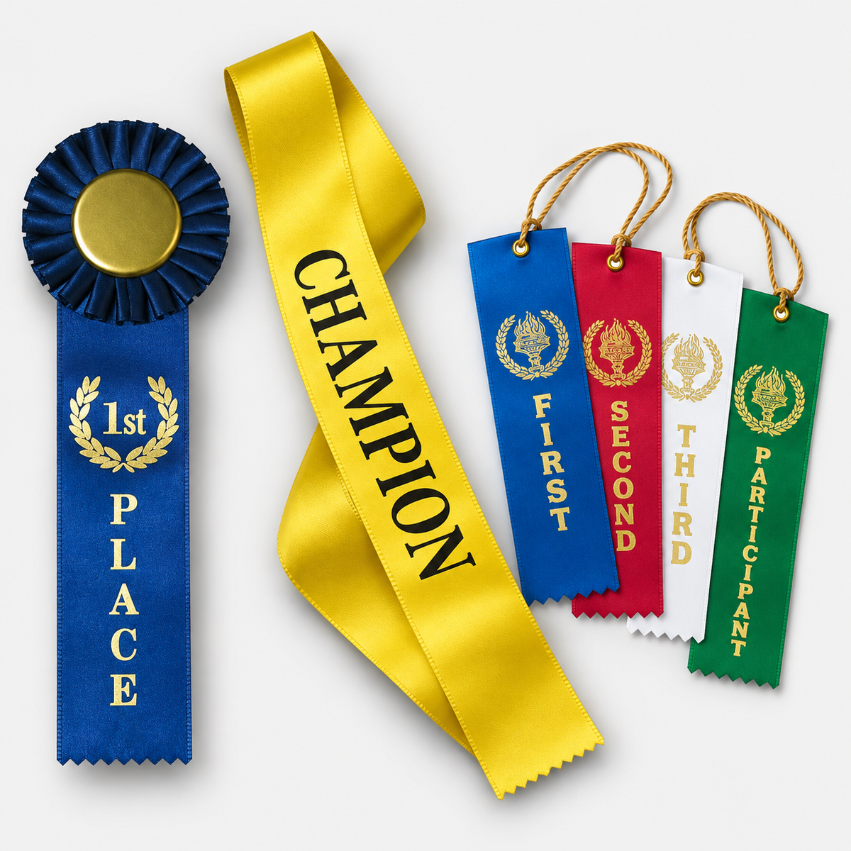 Award Ribbons & Rosettes