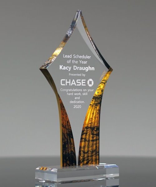 Acrylic Diamond Trophy